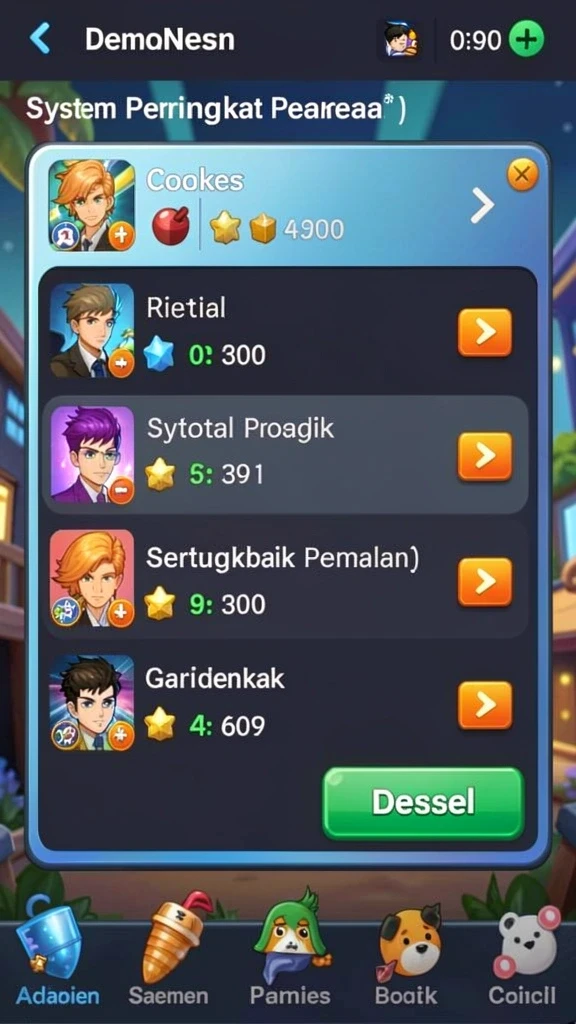Screenshot klubimpian nomor 1